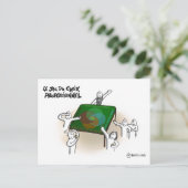 Postale Carte coaching "Jeu du choix professionnel" (Debout devant)