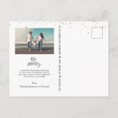 Postale Carte Collage photo de vacances au bord de la mer  (Dos)