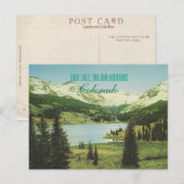 Postale Carte Colorado (Devant / Derrière)