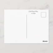 Postale Carte colorée du monde antique (Dos)