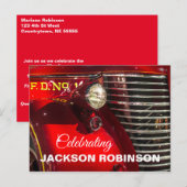 Postale Carte commémorative de la célébration de la vie av (Devant / Derrière)