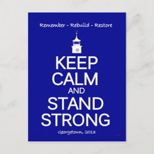 Postale Carte commémorative Georgetown Strong SC Fire