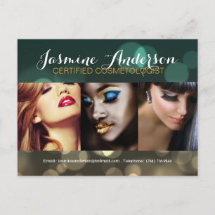 Postale Carte Comp Artist de maquillage entièrement person