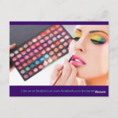 Postale Carte Comp Artiste maquillage (Dos)