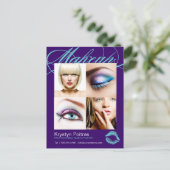 Postale Carte Comp Artiste maquillage (Debout devant)