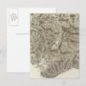 Postale Carte composite de la France (Devant / Derrière)