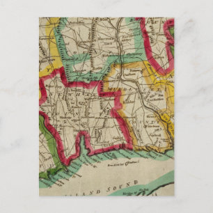 Postale Carte Connecticut