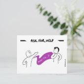 Postale Carte Core Protocol : Ask For Help (Debout devant)