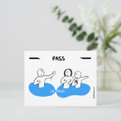 Postale Carte Core Protocol : Pass (Debout devant)