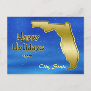 Postale Carte Cosmic Blue Sky Florida personnalisée