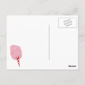 Postale Carte Cotton Candy Post (Dos)