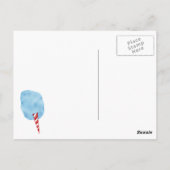 Postale Carte Cotton Candy Post (Dos)