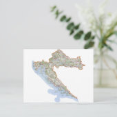 Postale Carte croate (Debout devant)