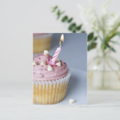 Postale Carte Cupcake Anniversaire (Debout devant)
