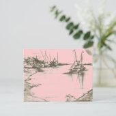 Postale Carte d'affiche Peint Peach Safe Harbor (Debout devant)