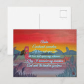 Postale Carte d'affirmation aroha (amour) (Devant / Derrière)