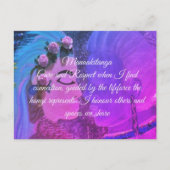 Postale Carte d'Affirmation Manaakitanga (Devant)