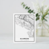 Postale Carte d'Alameda (Debout devant)