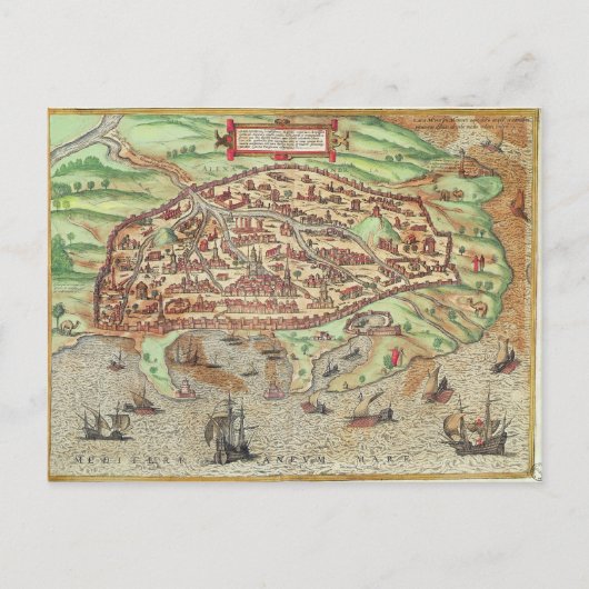 Postale Carte d'Alexandrie (Devant)