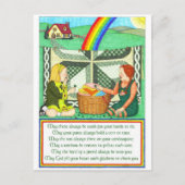 Postale Carte d'amitié irlandaise (Devant)