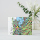 Postale Carte d'Amsterdam, Pays-Bas (Debout devant)