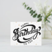 Postale Carte d'anniversaire (Debout devant)