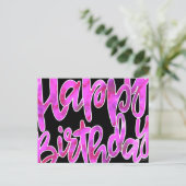 Postale Carte d'anniversaire (Debout devant)