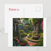 Postale Carte d'anniversaire (Devant / Derrière)