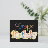 Postale Carte d'anniversaire (Debout devant)