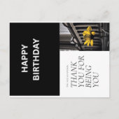 Postale Carte d'anniversaire (Devant)