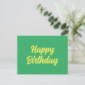 Postale Carte d'anniversaire (Debout devant)