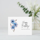 Postale Carte d'anniversaire (Debout devant)