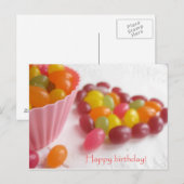 Postale Carte d'anniversaire (Devant / Derrière)