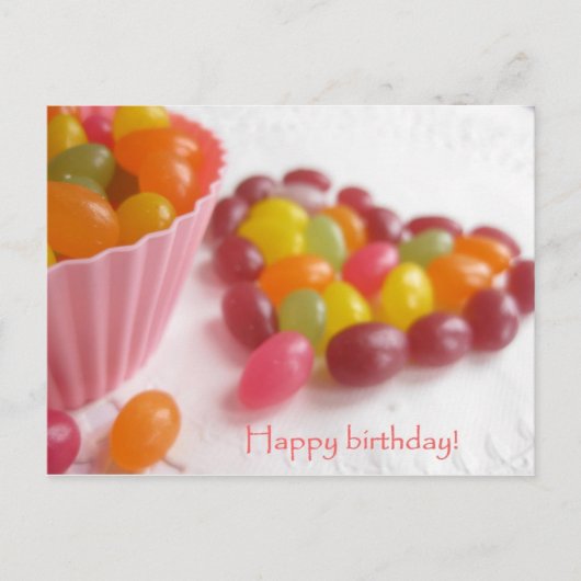 Postale Carte d'anniversaire (Devant)