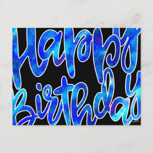 Postale Carte d'anniversaire