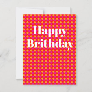 Postale Carte d'anniversaire