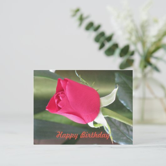 Postale Carte d'anniversaire (Debout devant)