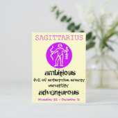 POSTALE CARTE D'ANNIVERSAIRE (Debout devant)