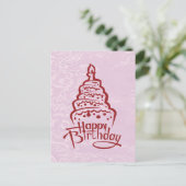 Postale Carte d'anniversaire (Debout devant)