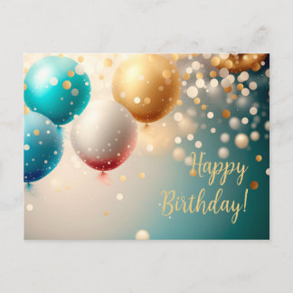 Postale Carte d'anniversaire