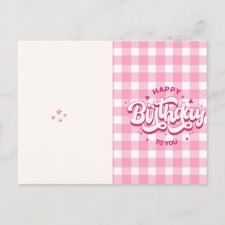 Postale Carte d'anniversaire | Carte de vœux d'anniversair