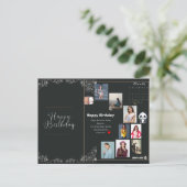 Postale Carte d'anniversaire – Conception unique et person (Debout devant)