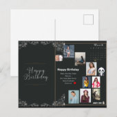 Postale Carte d'anniversaire – Conception unique et person (Devant / Derrière)