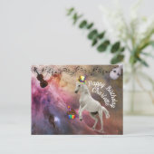 Postale Carte d'anniversaire de Charlotte (Debout devant)