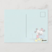 Postale carte d'anniversaire Disney (Dos)