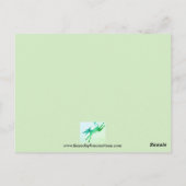 Postale Carte d'anniversaire Donkey Happy (Dos)