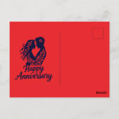 Postale Carte d'anniversaire heureuse de coupe (Dos)