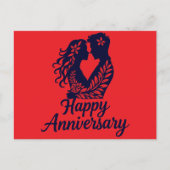 Postale Carte d'anniversaire heureuse de coupe (Devant)