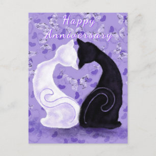 Postale Carte d'anniversaire joyeuse - Beau amour