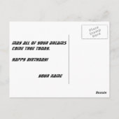 Postale Carte d'anniversaire Lotus Exige S personnalisable (Dos)